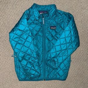 Patagonia Turquoise Quilted Nano puff Jacket